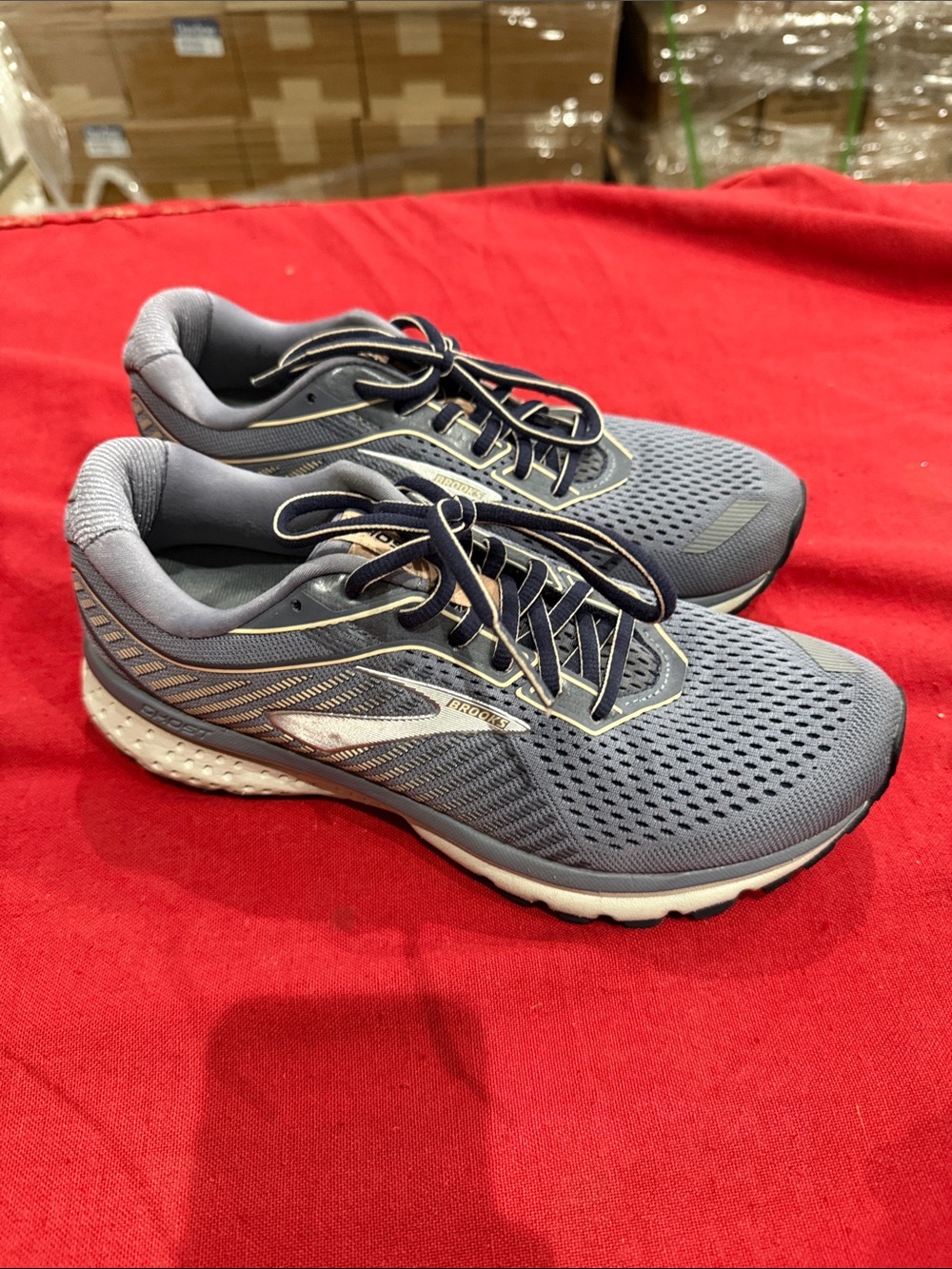 Brooks Women's blue and grey Athletic Running Shoes